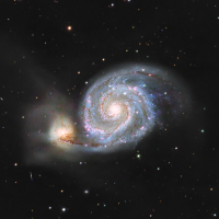 Messier 51: The Whirlpool Galaxy